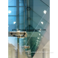 Glass Awning with Safety Laminated Glass and Spider Fittings